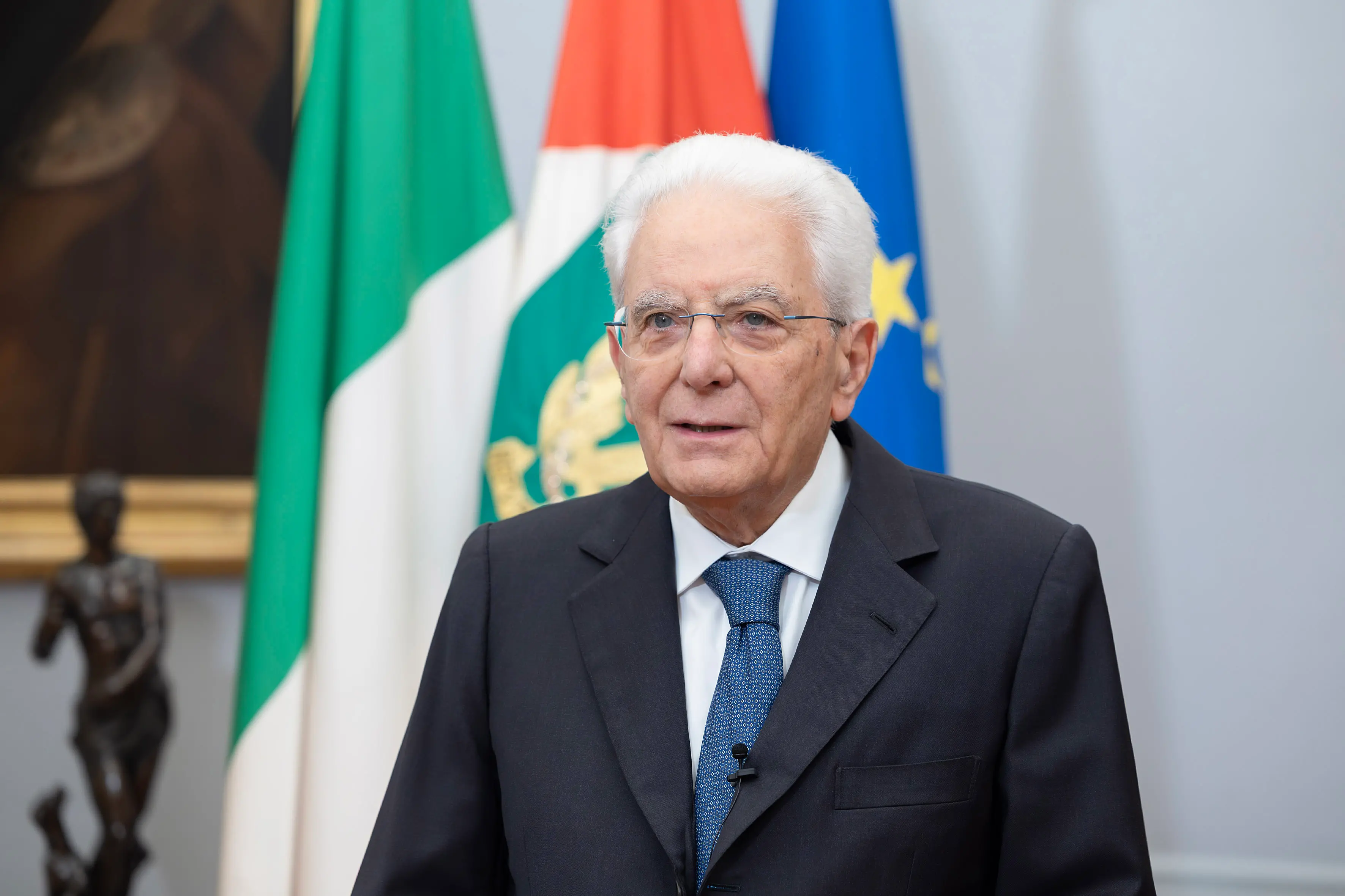 Mattarella: «Il mondo ha bisogno dell'Unione europea per la centralità del diritto»\n