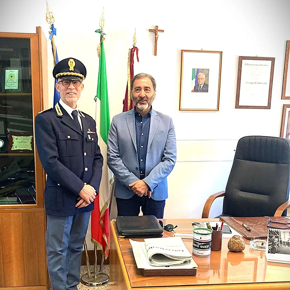 Franco Cassano alla guida del commissariato di Paola