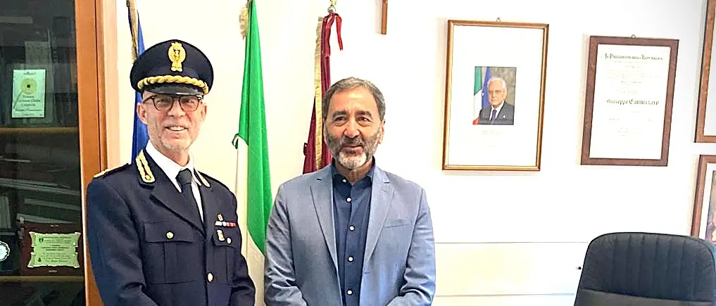 Franco Cassano alla guida del commissariato di Paola