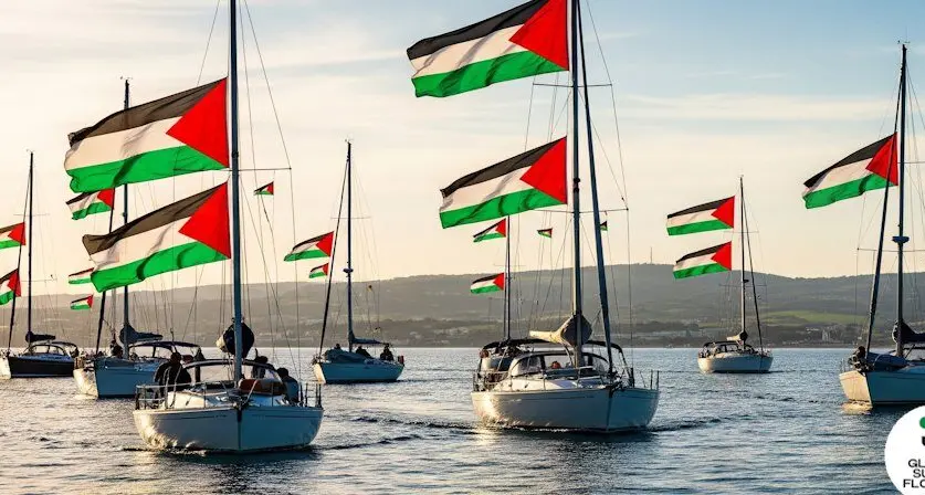 Navi piene di vita anziché di armi, la\u00A0Global Sumud Flotilla è un messaggio politico e morale che attraversa il Mediterraneo