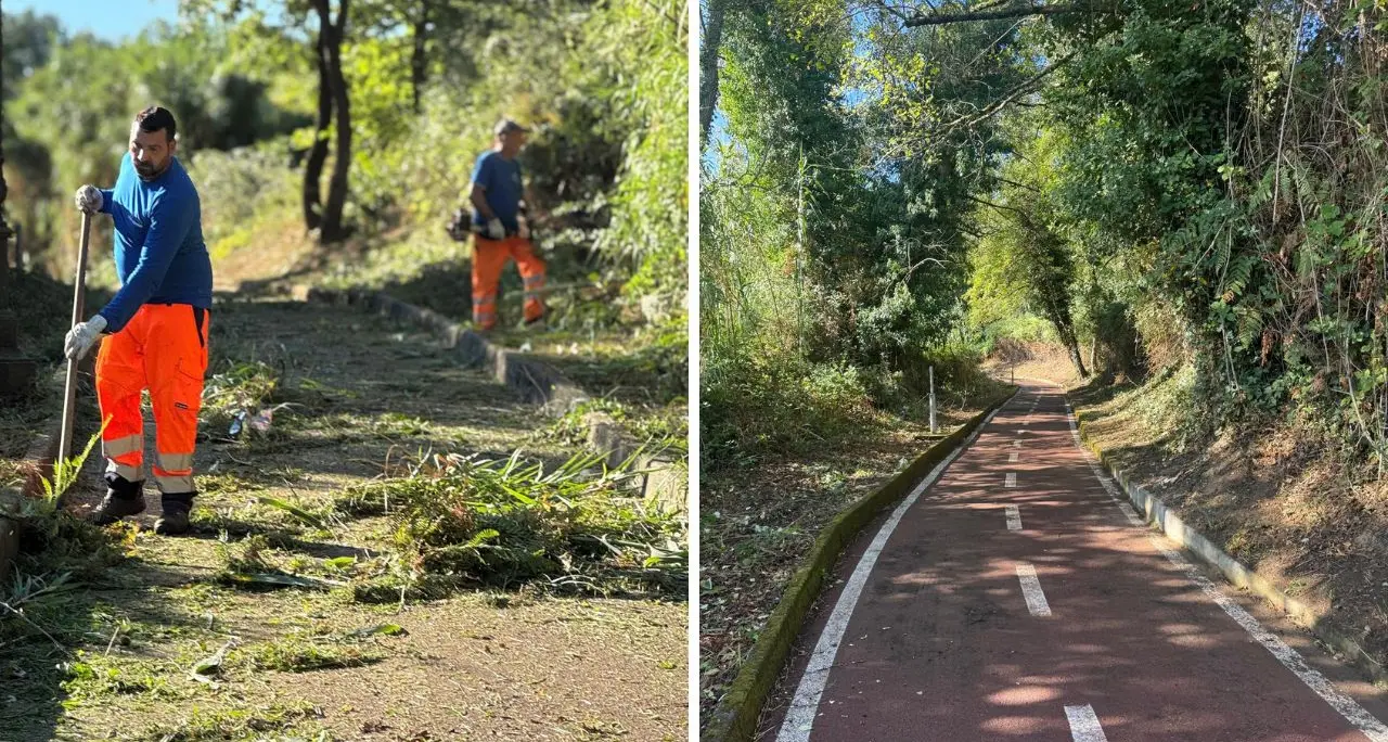 Cosenza, ripulite e bonificate le piste ciclabili del Parco fluviale\n