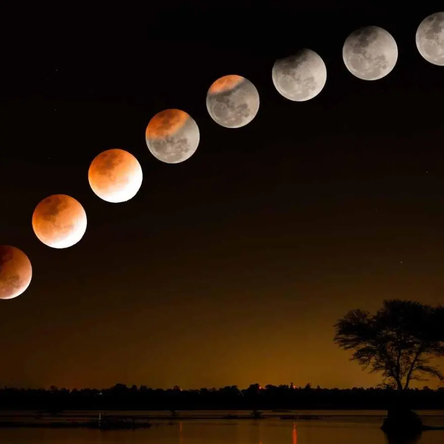 Spettacolo in cielo per la luna di sangue: ecco le fasi dell’eclissi lunare attesa stasera\n
