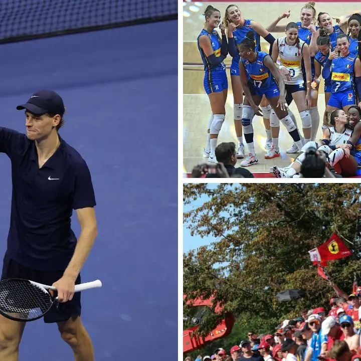 Sport, una domenica italiana da leggenda: motori, volley, basket e il sogno Sinner\n