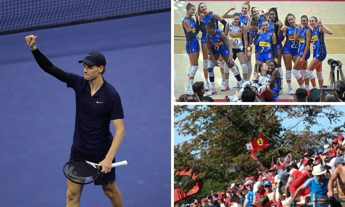 Sport, una domenica italiana da leggenda: motori, volley, basket e il sogno Sinner\n