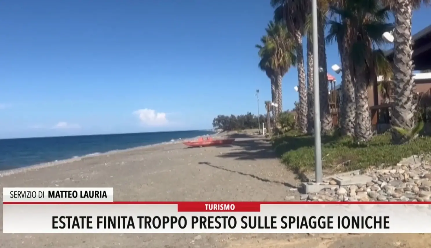 Estate finita troppo presto sulle spiagge ioniche