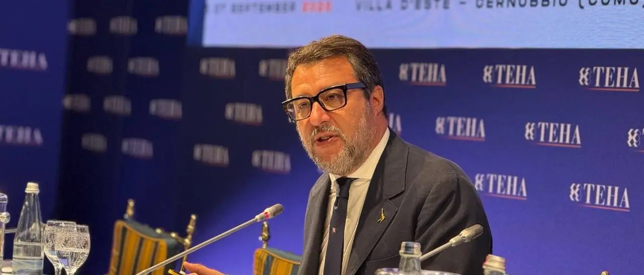 Salvini a Cernobbio: «Rottamazione delle cartelle e tassa alle banche, così daremo ossigeno all’Italia»\n