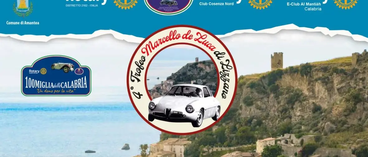 Auto storiche, ad Amantea arriva il quarto Trofeo Marcello de Luca di Lizzano\n