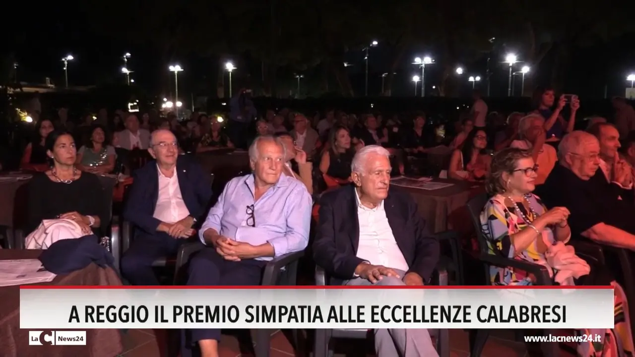 A Reggio il Premio Simpatia alle eccellenze calabresi