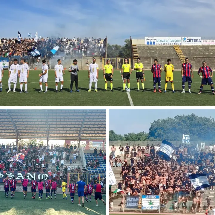 Corigliano Rossano: due squadre, due tifoserie e la passione per il calcio che realizza (davvero) la fusione\u00A0tra città\n