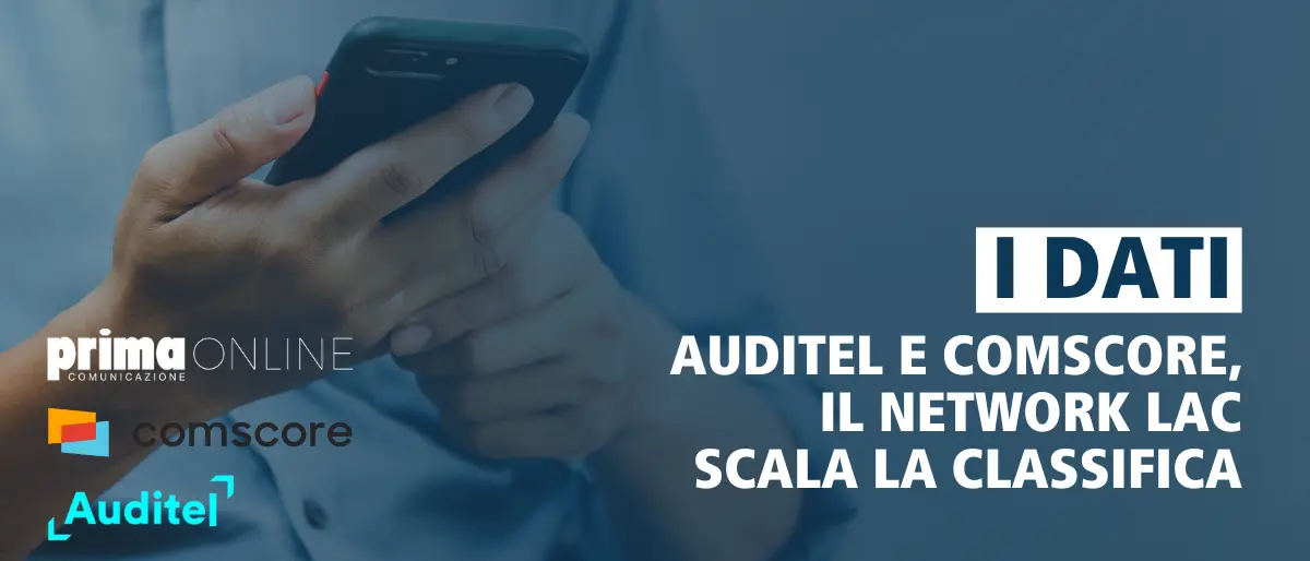 Auditel e Comscore agosto 2025, le nuove classifiche dati certificano e confermano la crescita del network LaC\n