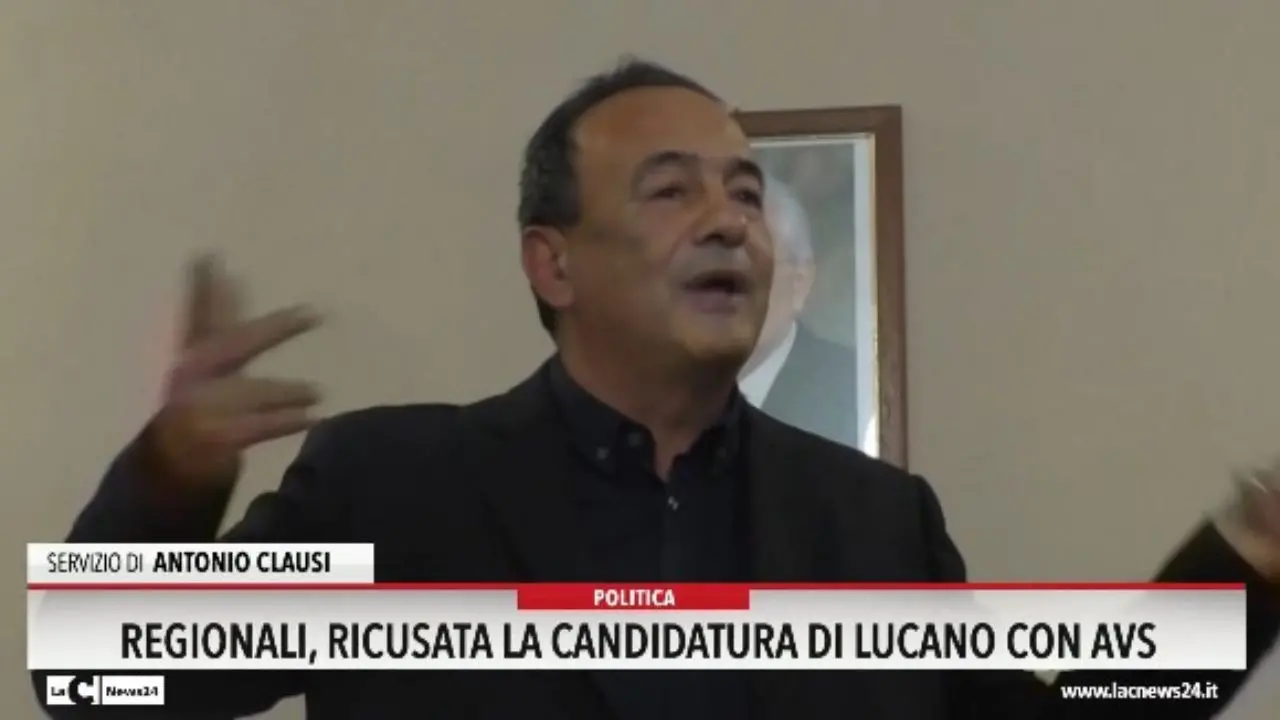 Regionali, ricusata la candidatura di Lucano con Avs