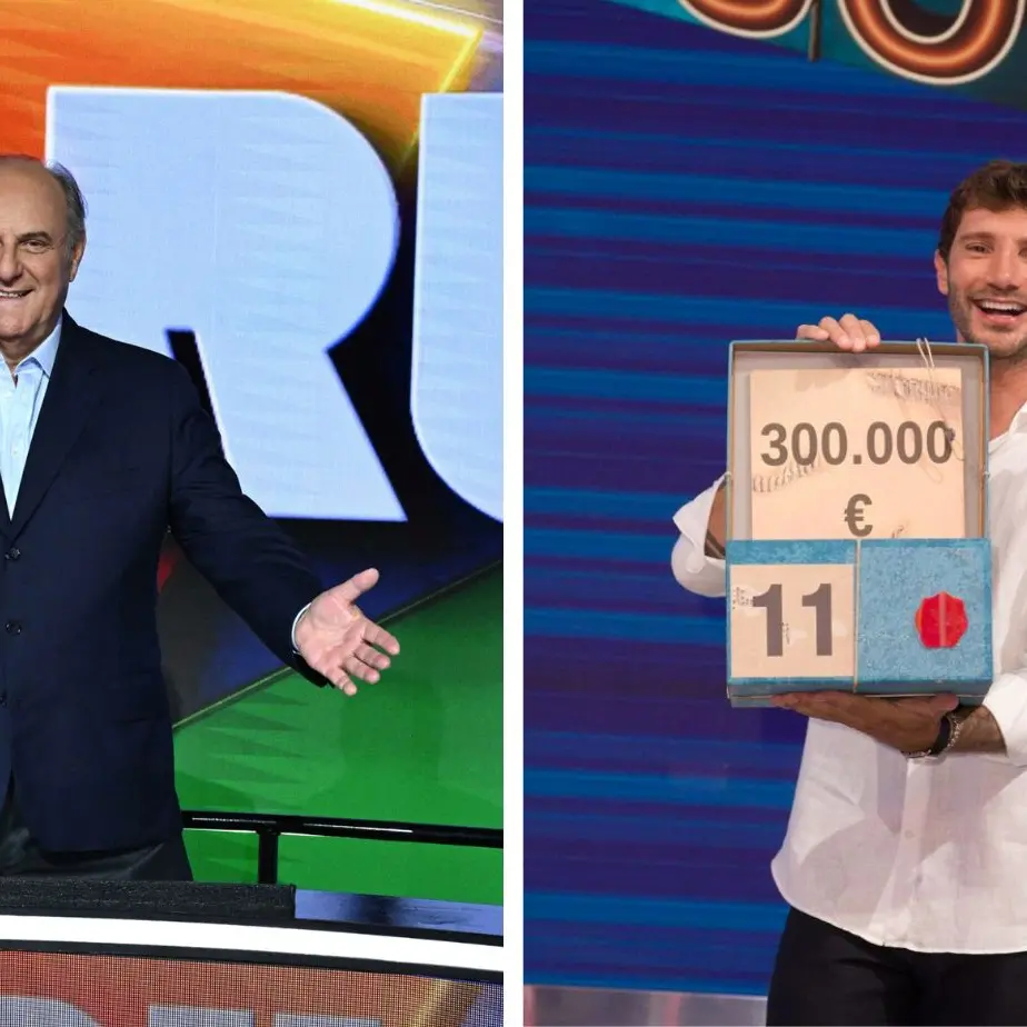 Gerry Scotti batte Stefano De Martino: Canale 5 domina l’access prime time e in Rai scatta l’allarme ascolti\n