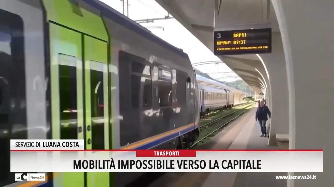 Mobilità impossibile verso la Capitale