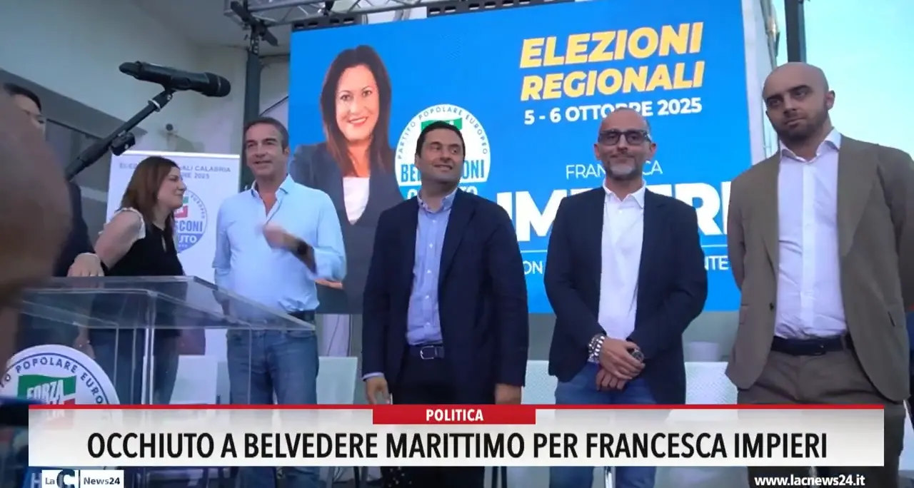 Occhiuto a Belvedere Marittimo per Francesca Impieri