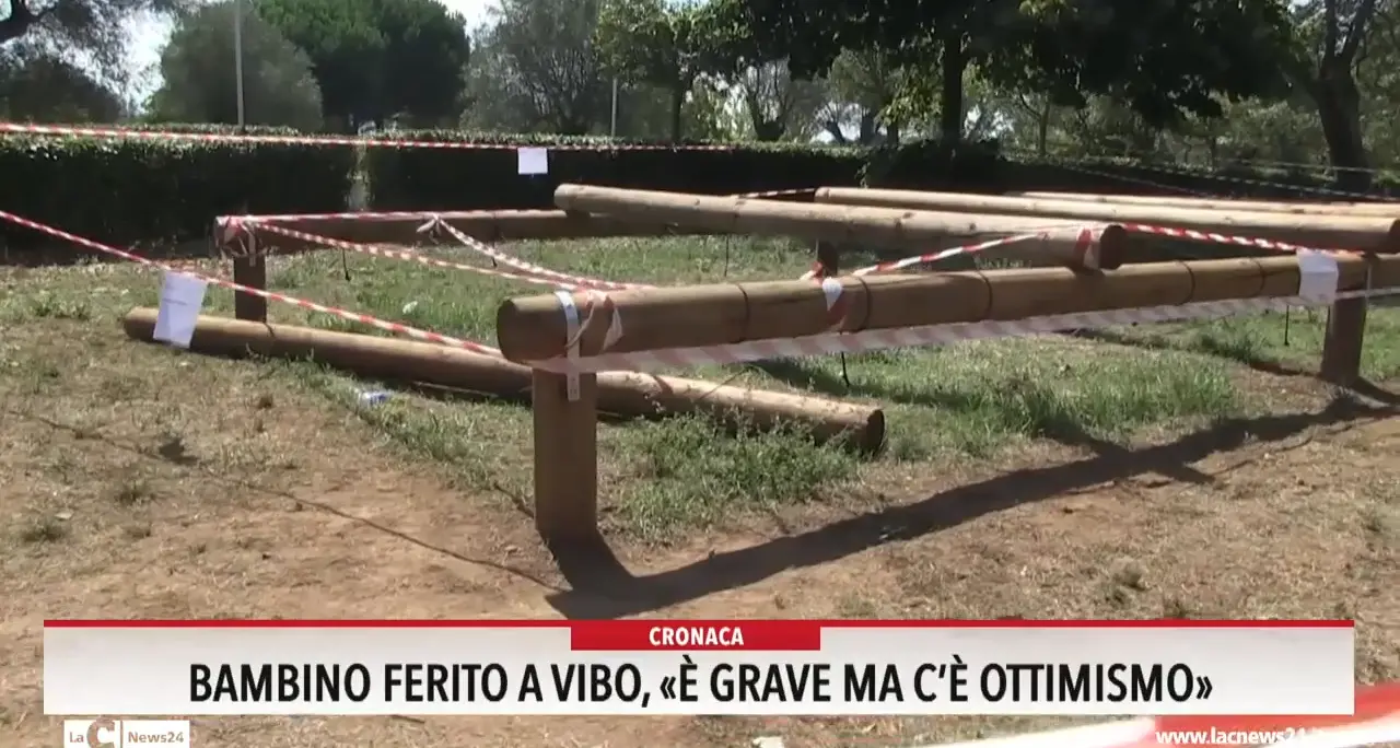Bambino ferito a Vibo, è grave ma c'è ottimismo