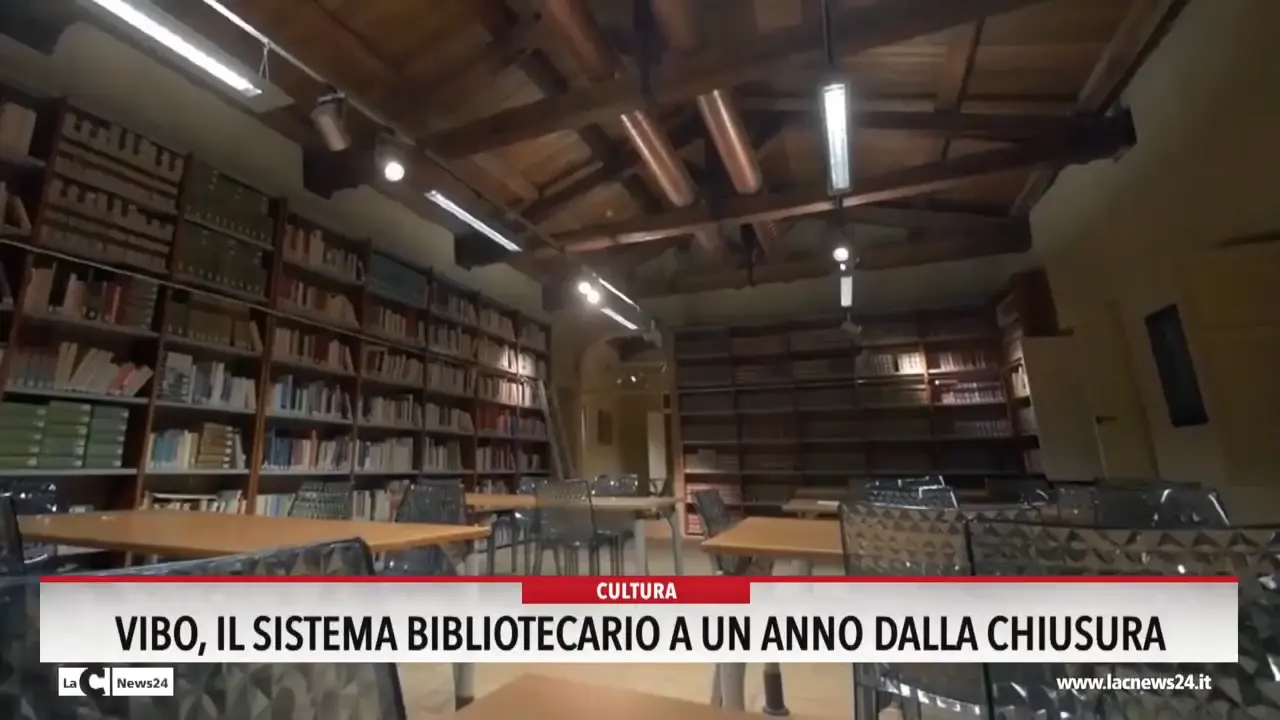 Vibo, il Sistema bibliotecario a un anno dalla chiusura