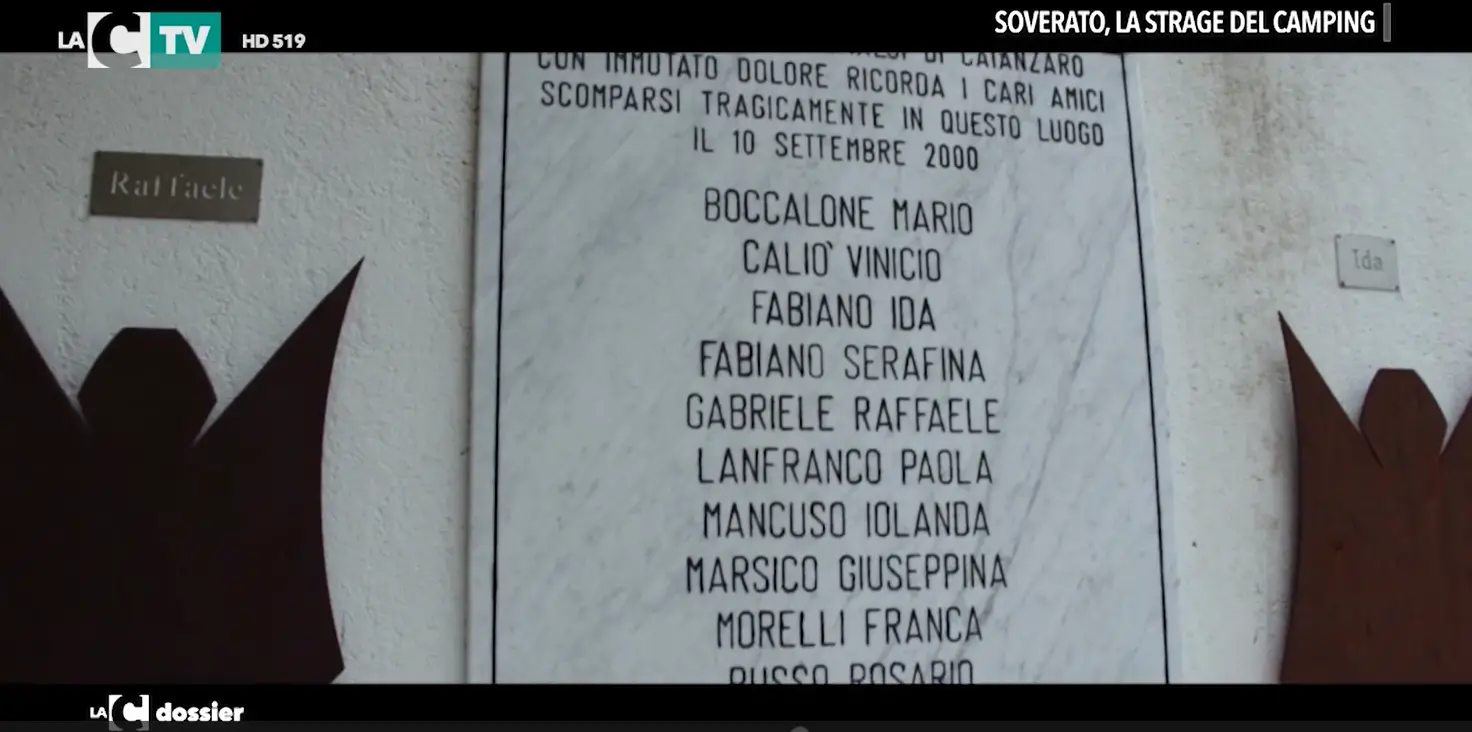 Soverato, a 25 anni dalla tragedia del camping