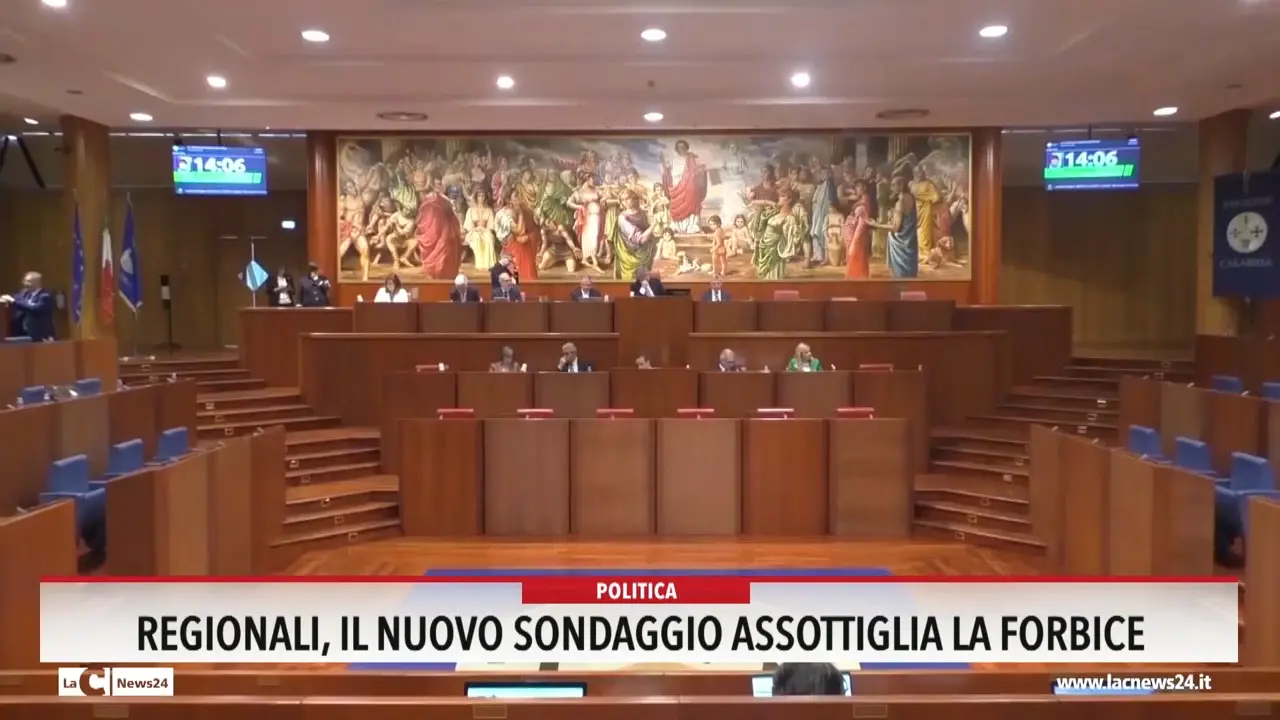 Regionali, il nuovo sondaggio assottiglia la forbice