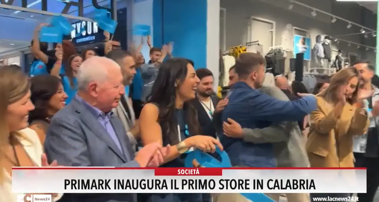 Primark inaugura il primo store in Calabria