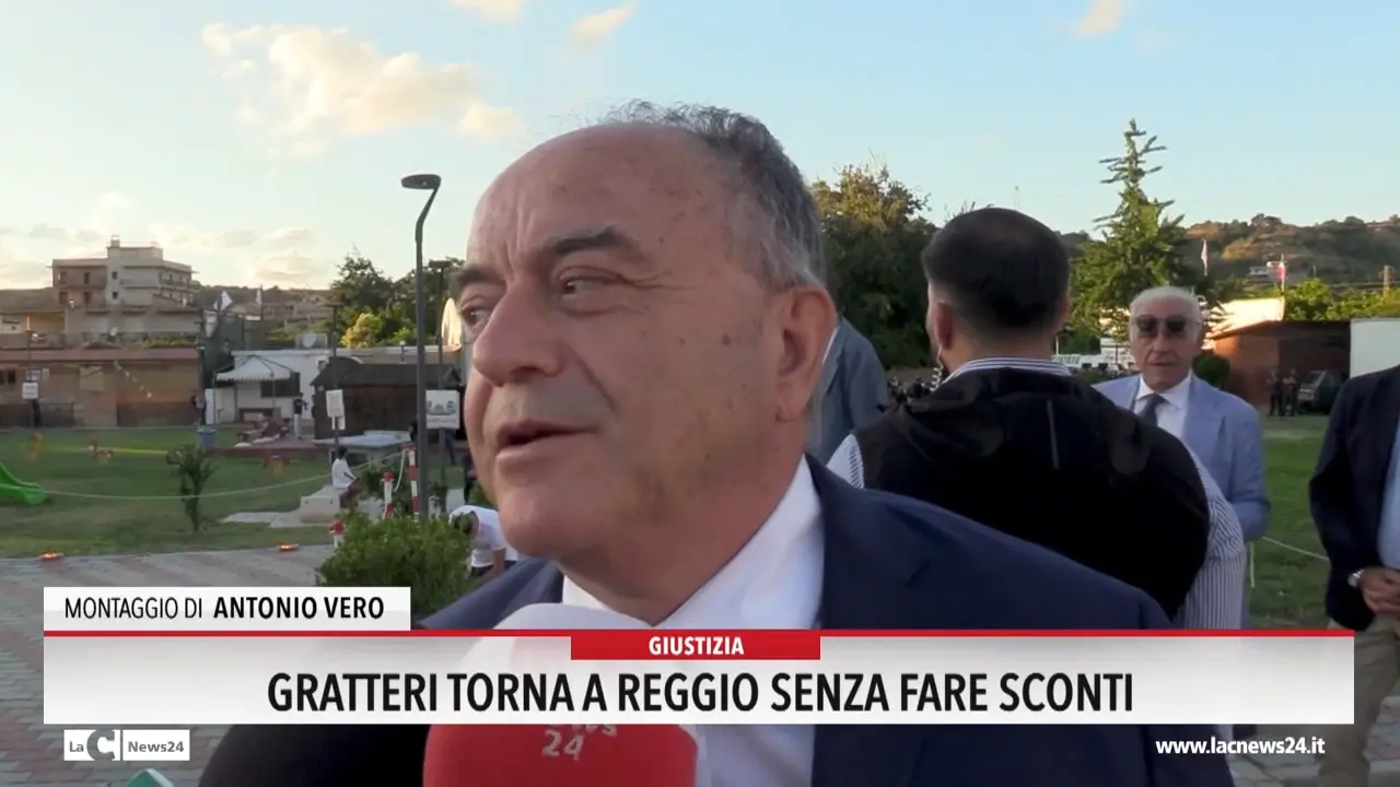 Gratteri torna a Reggio senza fare sconti