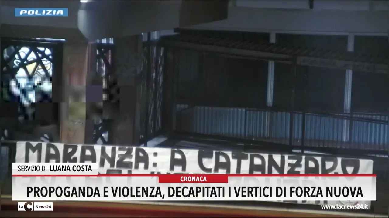 Propaganda e violenza, arrestati i vertici di Forza Nuova