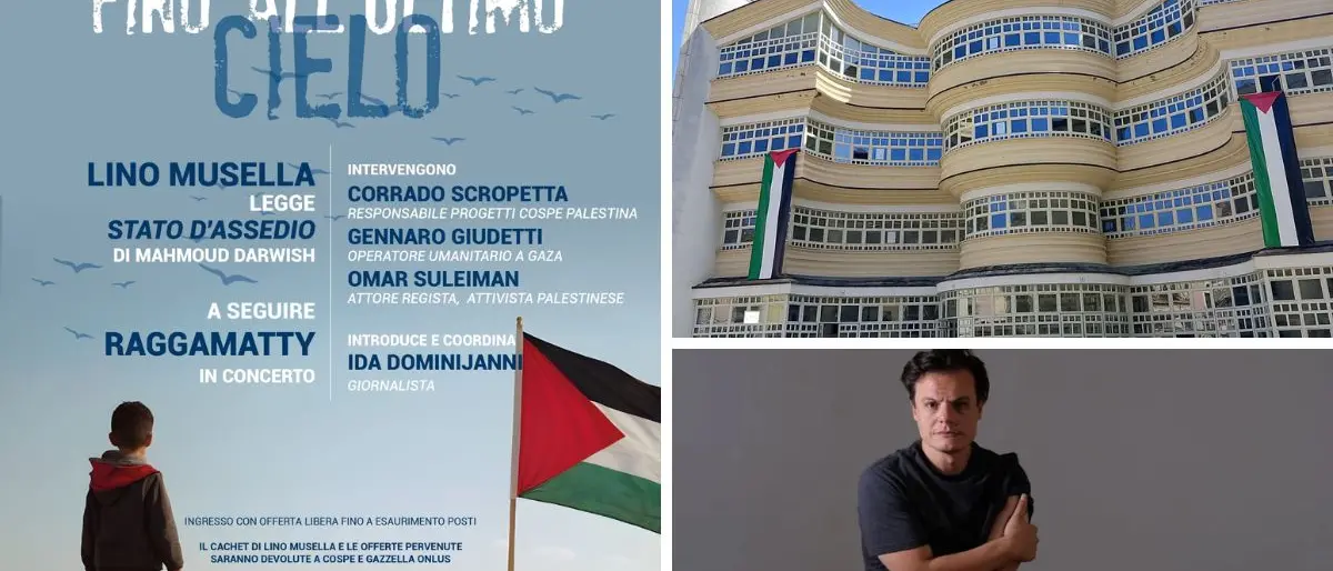Catanzaro: al Politeama dialoghi, poesia e musica per la Palestina\n