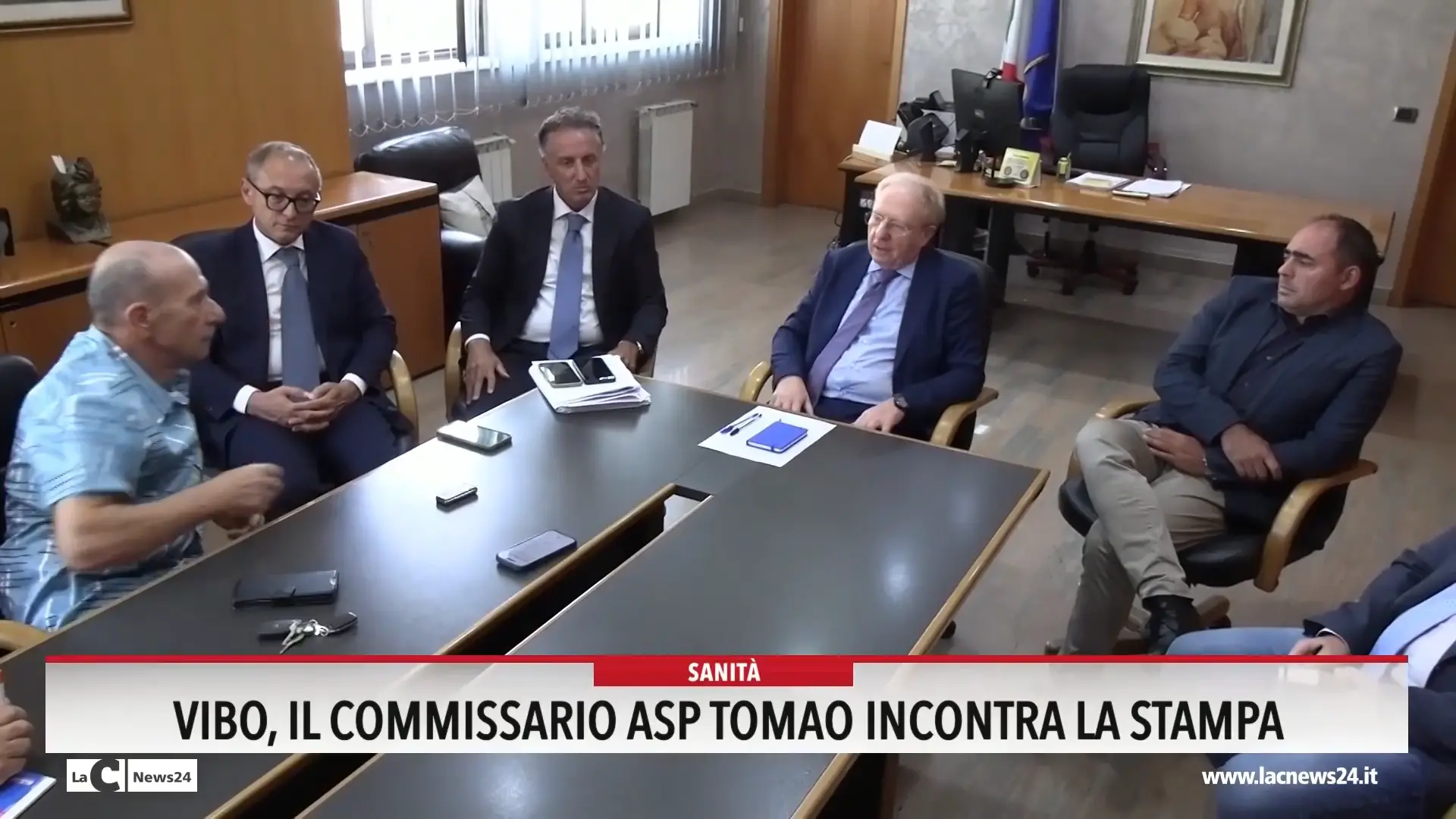 Vibo, il commissario Asp Tomao incontra la stampa