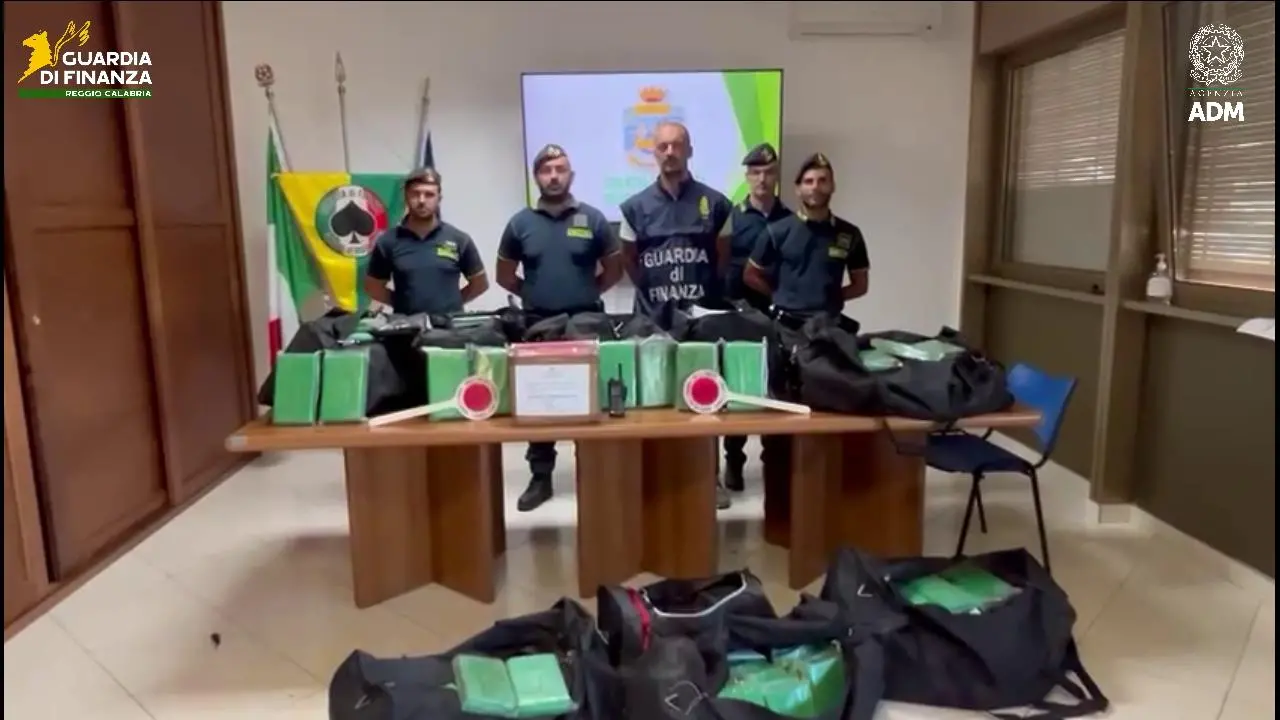 Porto di Gioia Tauro, sequestrati 288 chili di cocaina per un valore di oltre 46 milioni