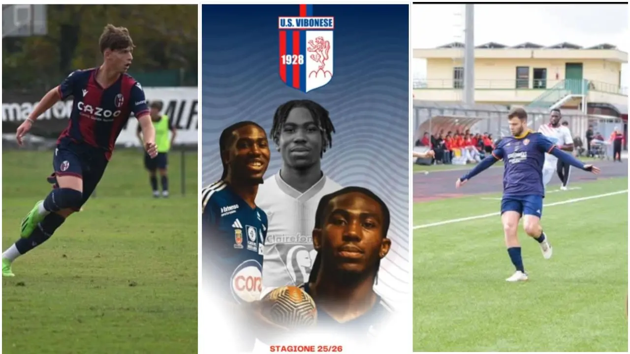 Serie D, altro tris di colpi per la Vibonese: arrivano Bonotto, il francese Selemby e Oliverio