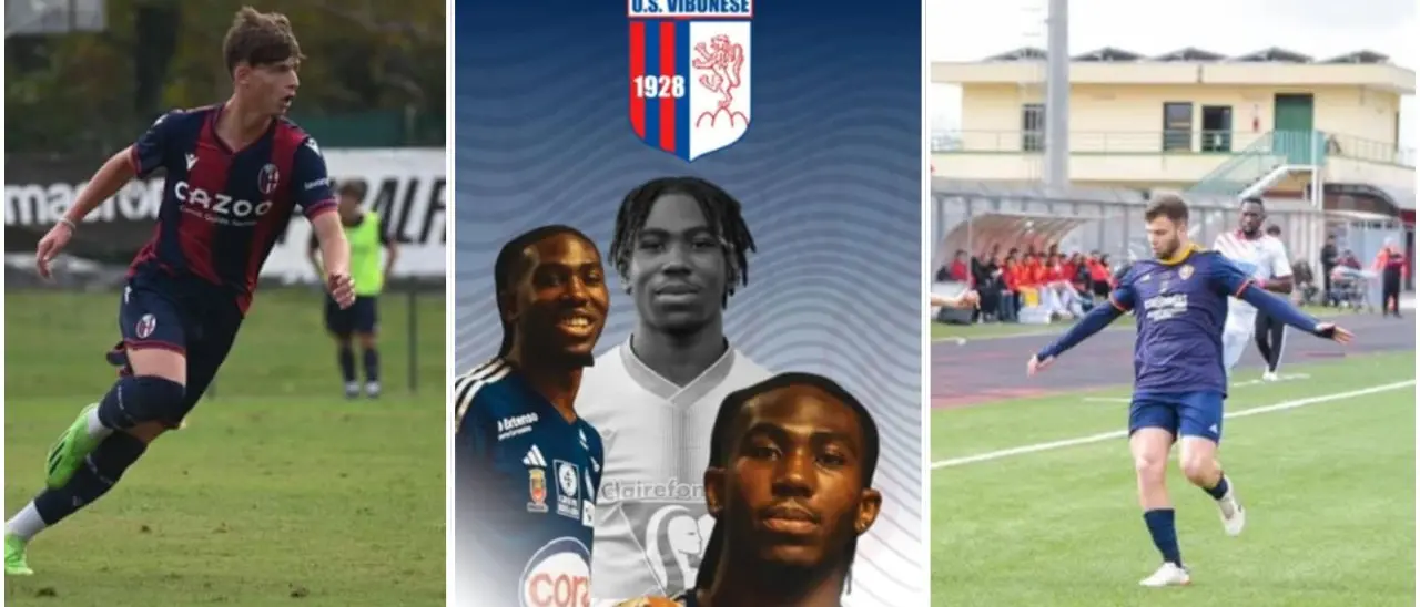 Serie D, altro tris di colpi per la Vibonese: arrivano Bonotto, il francese Selemby e Oliverio