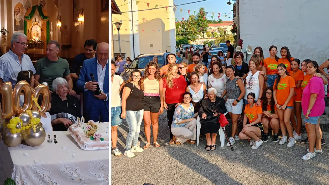 Cessaniti festeggia i 100 anni di nonna Rosa: una vita tra sacrifici e amore
