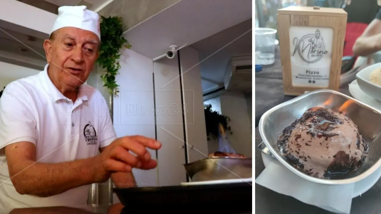 Pizzo premia il maestro gelatiere più longevo: Morino Riga, 86 anni, l'inventore del celebre \"Vulcanetto\"