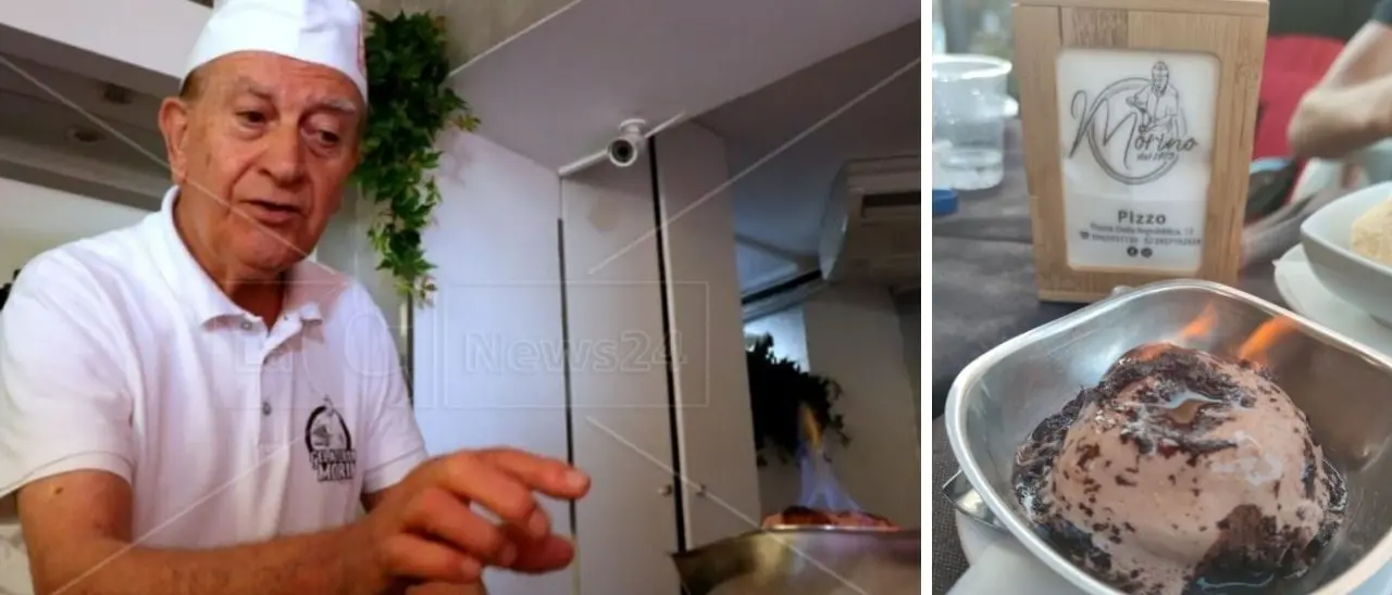 Pizzo premia il maestro gelatiere più longevo: Morino Riga, 86 anni, l'inventore del celebre \"Vulcanetto\"