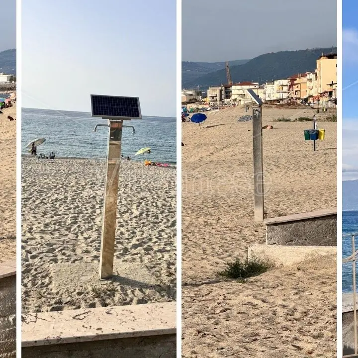 La perfida (e costosa) illusione delle docce comunali sulle spiagge di Vibo Marina: istallate da un anno e mai entrate in funzione - VIDEO