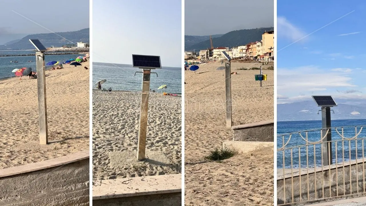 La perfida (e costosa) illusione delle docce comunali sulle spiagge di Vibo Marina: istallate da un anno e mai entrate in funzione - VIDEO