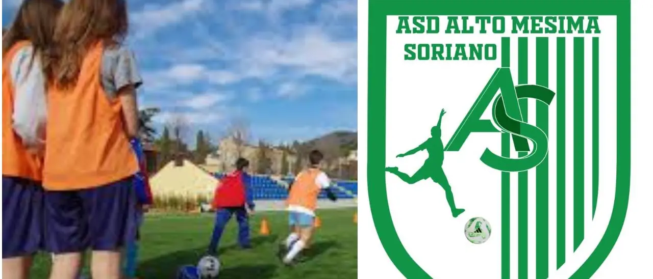Scuola Calcio, nasce l'Asd Alto Mesima Soriano. Il presidente Vetrò: «Avvicinare anche i ragazzi speciali a un campo di calcio»