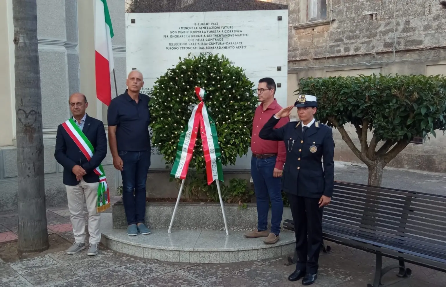 Mileto, commozione alle celebrazioni per l’82esimo anniversario della Strage di Carasace