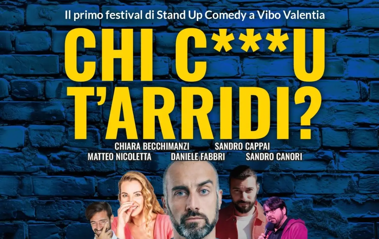 A Vibo Marina approda Chi c***u t’arridi? la prima rassegna di cabaret con protagonisti cinque comici: ecco il programma