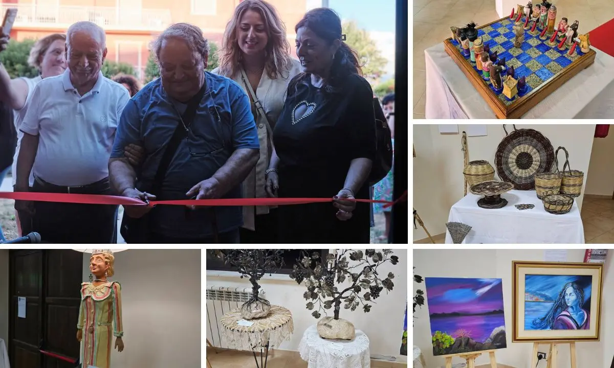 Dall'artigianato alla pittura, a Briatico taglio del nastro per la mostra Radici d'Arte