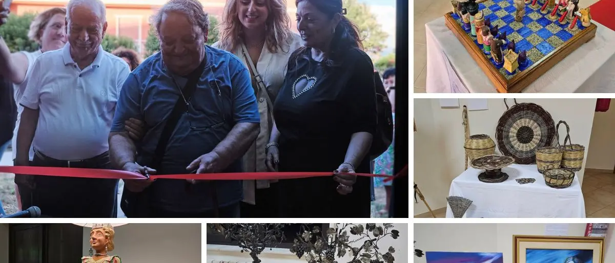 Dall'artigianato alla pittura, a Briatico taglio del nastro per la mostra Radici d'Arte