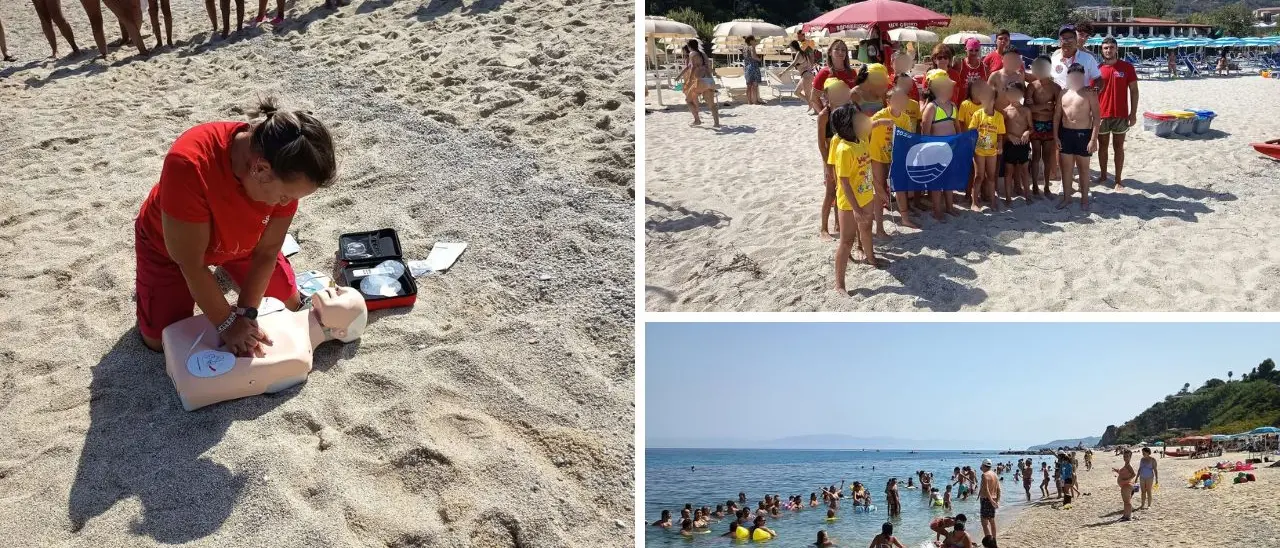Parghelia celebra la Giornata mondiale della prevenzione dell'annegamento con dimostrazioni di salvataggio in spiaggia