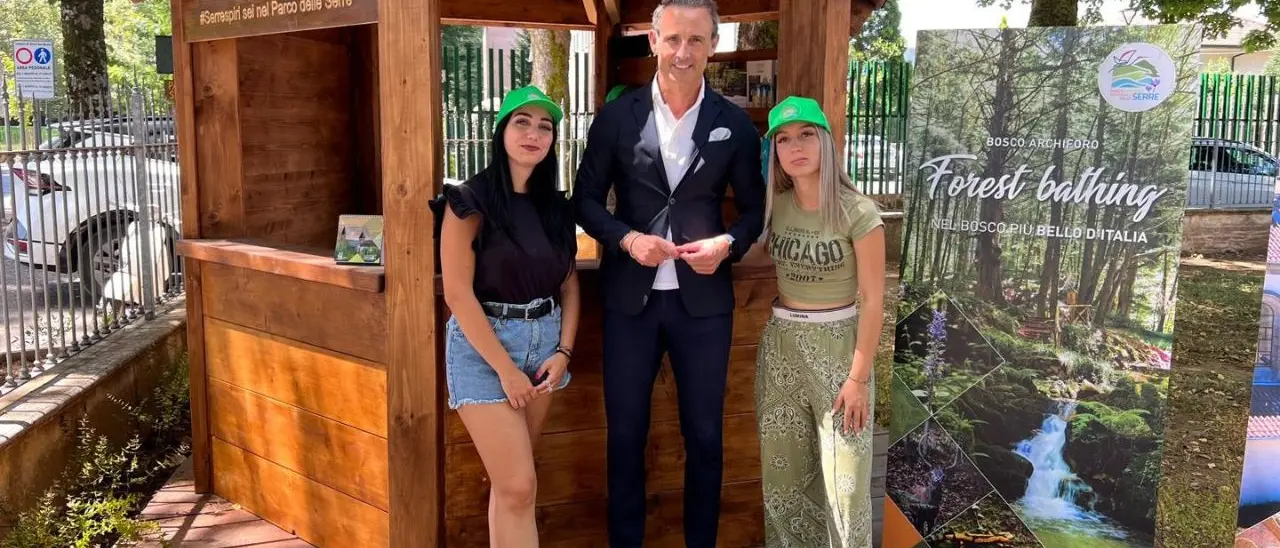 Inaugurato il primo info point del Parco delle Serre: «Così accogliamo e guidiamo i turisti tra le bellezze della nostra terra»
