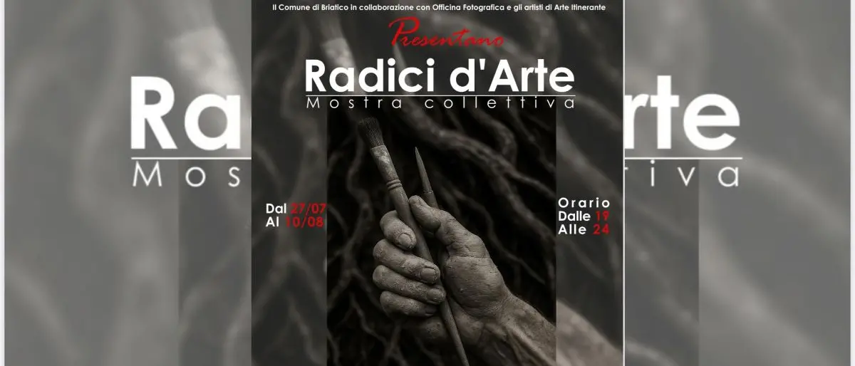 Luoghi e identità, a Briatico approda la mostra collettiva Radici d’arte