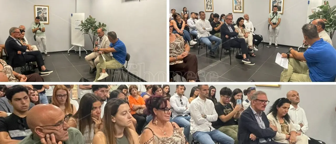 Vibo, sala conferenze del Talent Hub dedicata a Francesco Vangeli: cerimonia partecipata per ricordare una vittima della mafia e promuovere la cultura della legalità