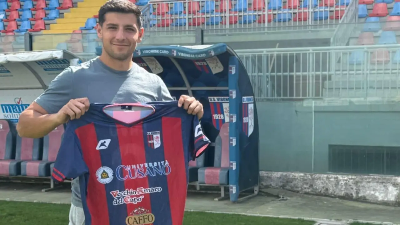 Vibonese, c'è un altro colpo prima del ritiro: arriva l'attaccante Augustin Marsico, ex di Trapani e Locri
