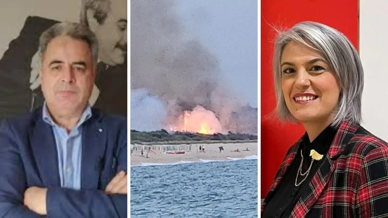 Pineta di Nicotera incendiata, il sindaco Marasco denuncia la mano criminale: «Le fototrappole potrebbero svelare i responsabili»