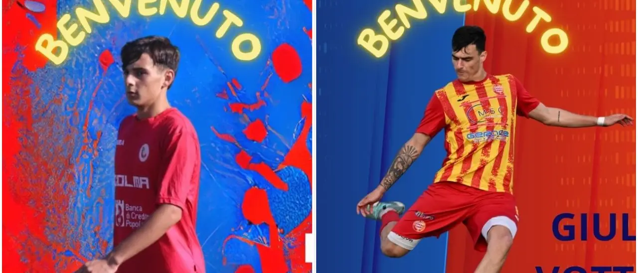 Dilettanti, l'Ags Soriano consolida la difesa con l'arrivo di Vottari. Ha firmato anche l'Under Parisi