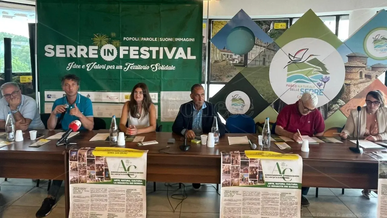 Al via la rassegna SerreinFestival 2025: cultura, natura e identità territoriale in un programma ricco articolato