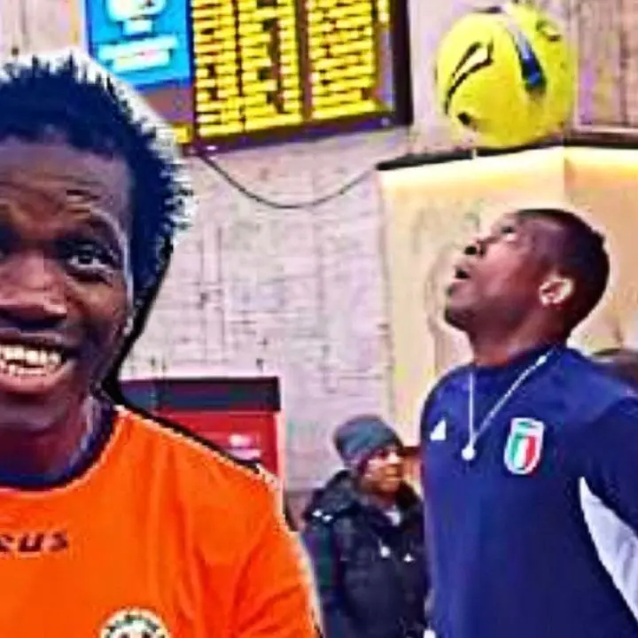 Insieme per fare squadra: l'11 agosto a Dinami il calciatore Nana Gilbert che ha stabilito il record mondiale di palleggi di testa (20.400) - VIDEO