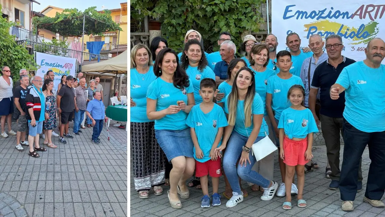 Gli scorci di Rombiolo messi su tela da 22 artisti calabresi: successo per l'estemporanea di pittura \"EmozionArti\"